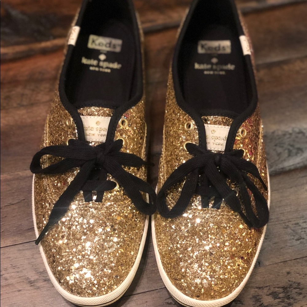 Kate Spade Glitter Keds